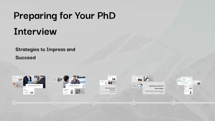 Preparing for Your PhD Interview by MOHAMMADHOSSEIN ...