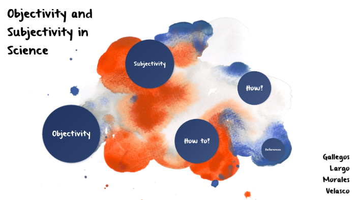 Objectivity and Subjectivity in Science by Eduardo Velasco on Prezi