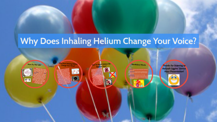 helium voice change