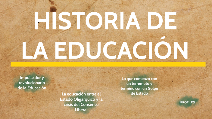 Historia De La Educación By Yamila Chaparro On Prezi