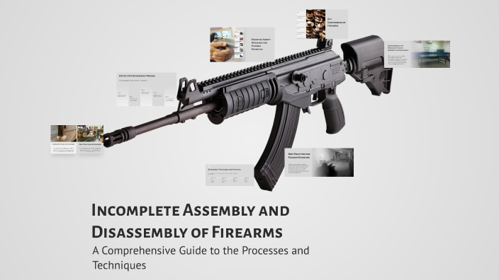 Incomplete Assembly and Disassembly of Firearms by Татьяна Кузнецова on ...