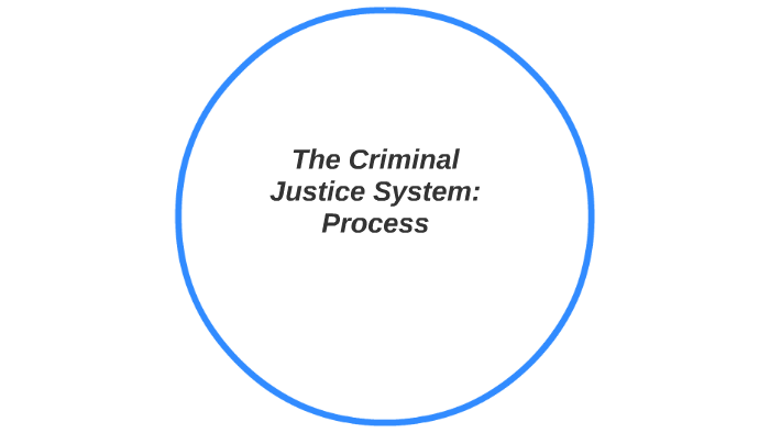 The Criminal Justice System: Process by A. C.