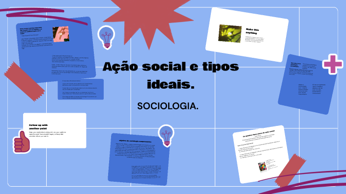 Ação social e tipos ideais. by ALESSANDRA DE SOUZA ALVES on Prezi