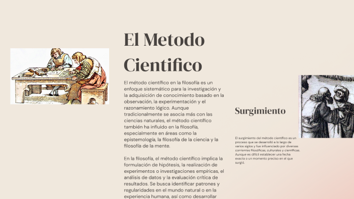El surgimiento y desarrollo del método científico by Nelson Tabora on Prezi