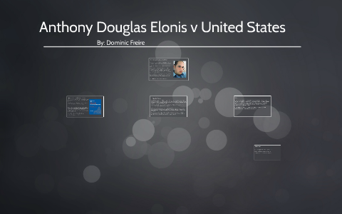 Anthony Douglass Elonis v> United States by Dominic Freire on Prezi