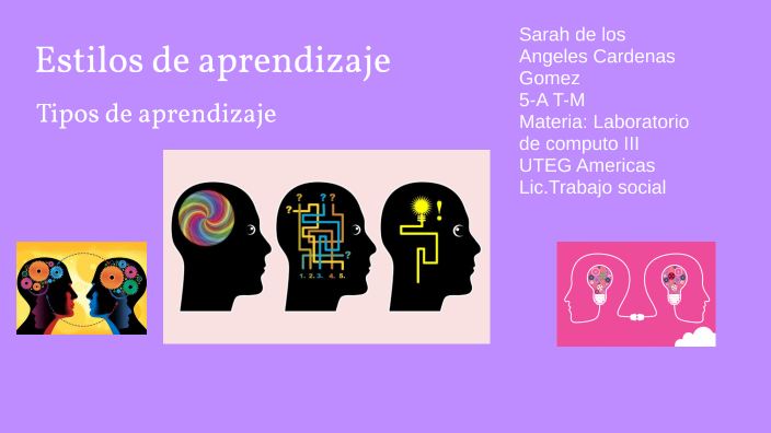 Estilos de aprendizaje by SARAH DE LOS ANGELES CARDENAS GOMEZ on Prezi