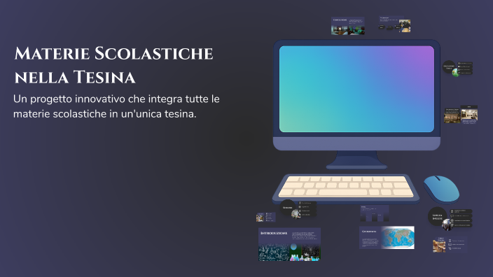 Materie Scolastiche nella Tesina by Pasquale Moramarco on Prezi