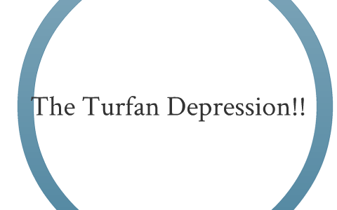 THE TURPAN DEPRESSION ACTUALLY by Colin Cooper