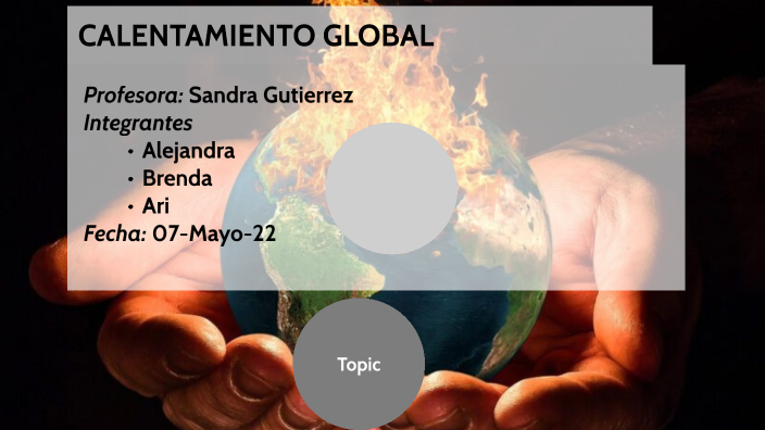CALENTAMIENTO GLOBAL by Brenda Isabael on Prezi