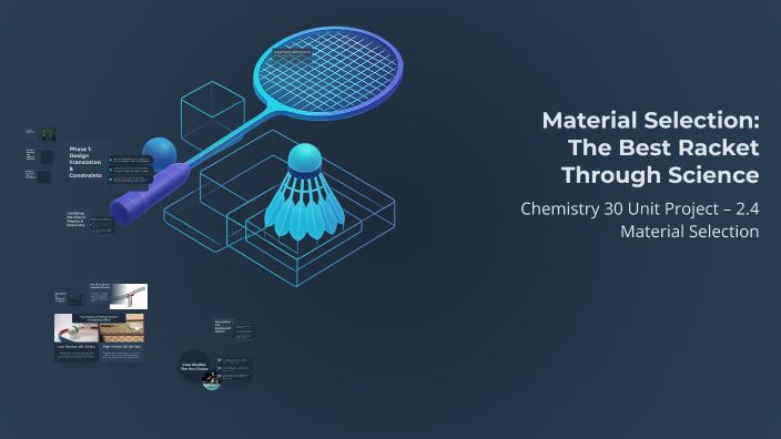 Material Selection: The Engineering of the Modern Badminton Racket by ...