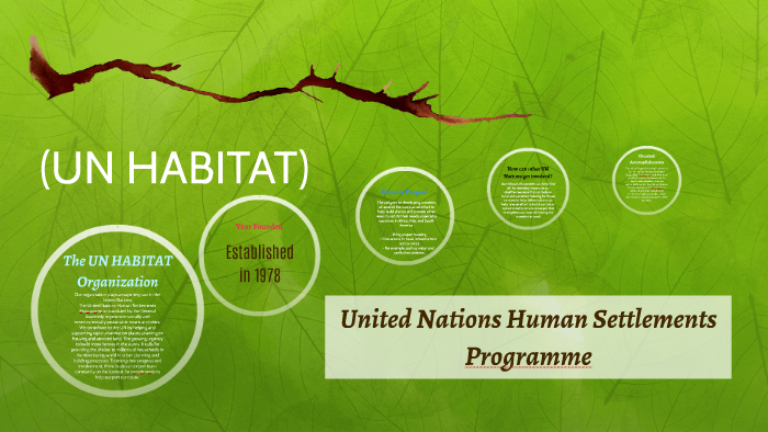 United Nations Human Settlements Programme by Kyle Adams on Prezi