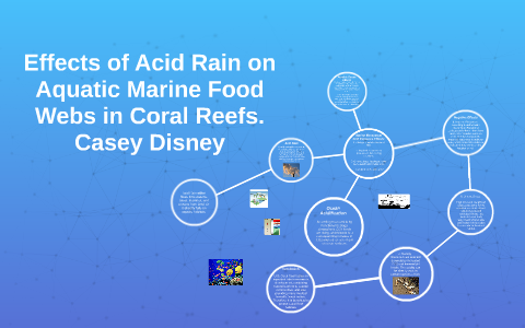 Effects of Acid Rain on Aquatic Marine Food Webs by Casey Disney Biology Diagrams