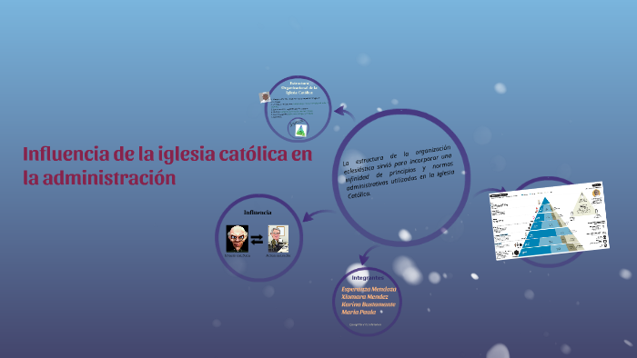 Influencia de la iglesia catolica en la administracion by zuldery