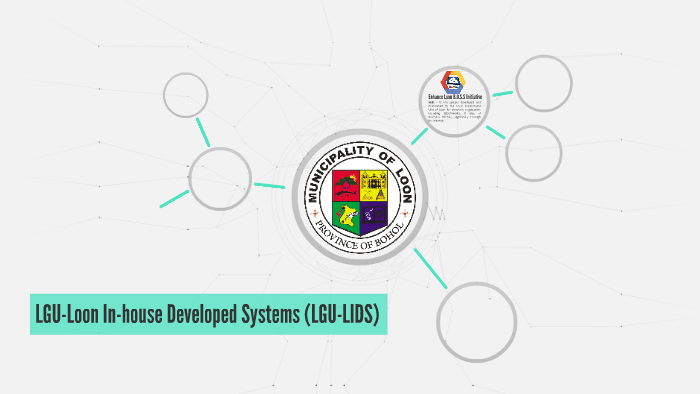 Lgu Loon In House Development Systems Lgu Lids By Jhunie Ray Suarez