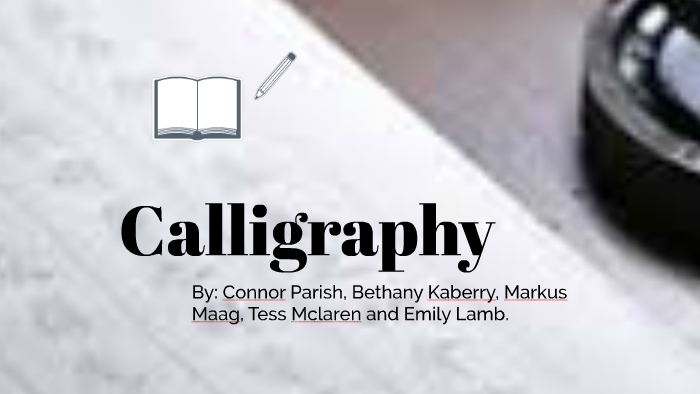 Calighrapy by Connor Leet