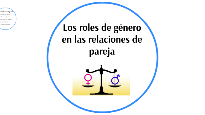Los roles de género en las relaciones de pareja by Kendall Melián Viso