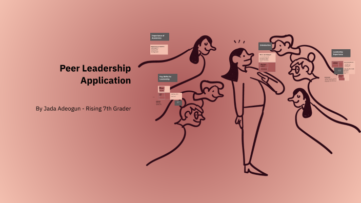 Why I Should Be Considered for Peer Leadership by jada adeogun on Prezi