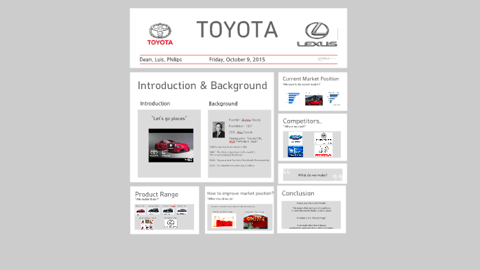 TOYOTA by 행필 신 on Prezi