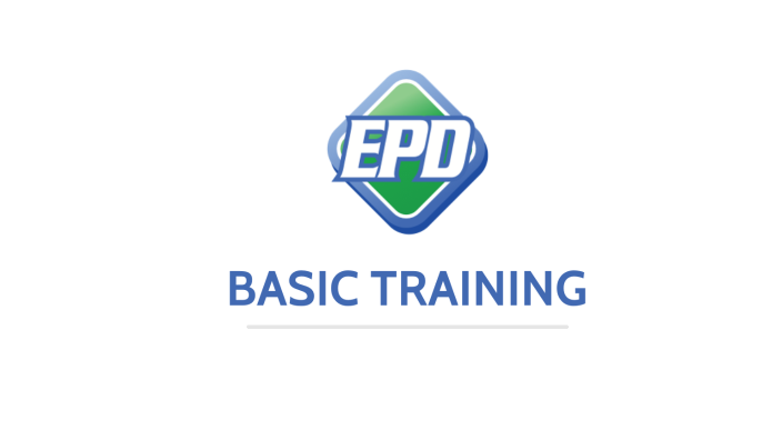 Basic Epd EPD Basic Training - 2022 Q3 by ahmad zaeem on Prezi