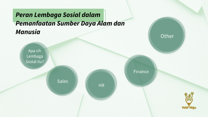 Peran Lembaga Sosial Dalam Pemanfaatan Sumber Daya Alam Dan Manusia By ...