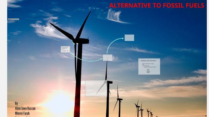 RENEWABLE ENERGY AS AN ALTERNATIVE TO FOSSIL FUELS by Farah Mimmi on Prezi