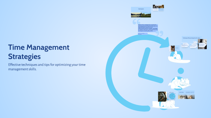 Time Management Strategies by mohammed njom on Prezi
