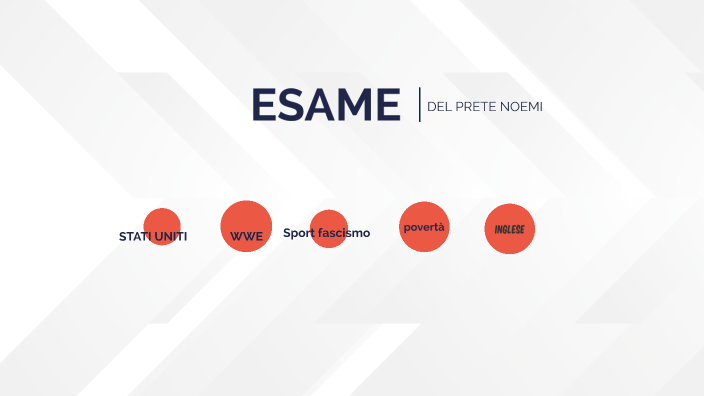 ESAME 22/23 by del prete noemi on Prezi