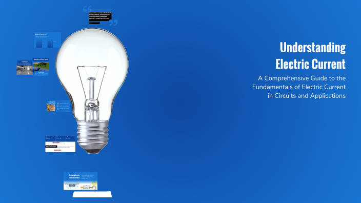 Understanding Electric Current by Simran sim on Prezi