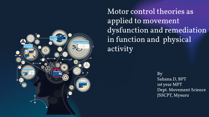 Theories of Motor Control by Sahana D on Prezi