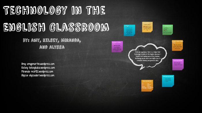 Technology in the English Classroom by Amy Martin on Prezi