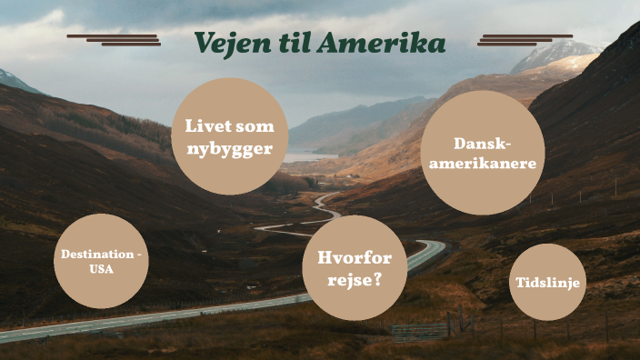 Dansk Udvandring Til Amerika I 1800-tallet By Filippa Fredslund