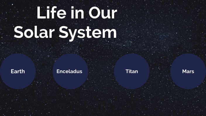 Life In Our Solar System By Tessa Van Voorhis On Prezi