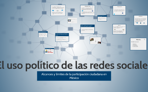 El uso político de las redes sociales by José Luis Rosario Pelayo on Prezi