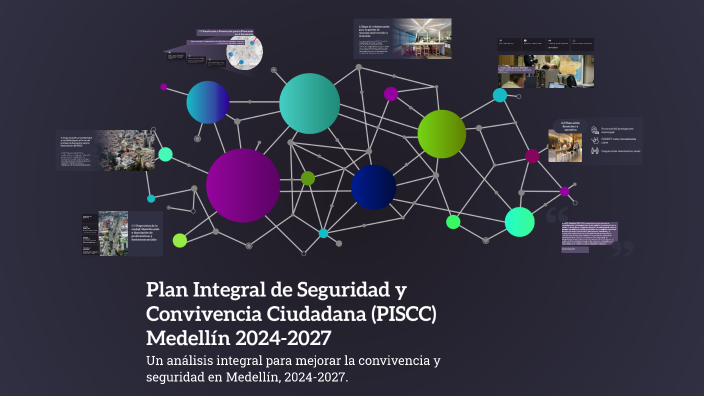 Plan Integral de Seguridad y Convivencia Ciudadana (PISCC) Medellín ...