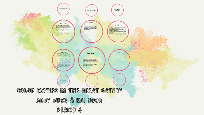 Color MOTIFS IN THE GREAT GATSBY by Abby Buss on Prezi