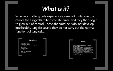 Lung Cancer by lily pham on Prezi