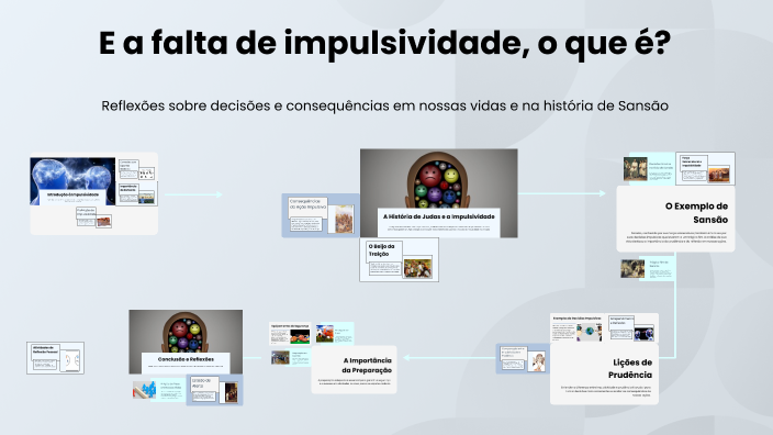 E a falta de impulsividade, o que é? by Marcos Santos on Prezi