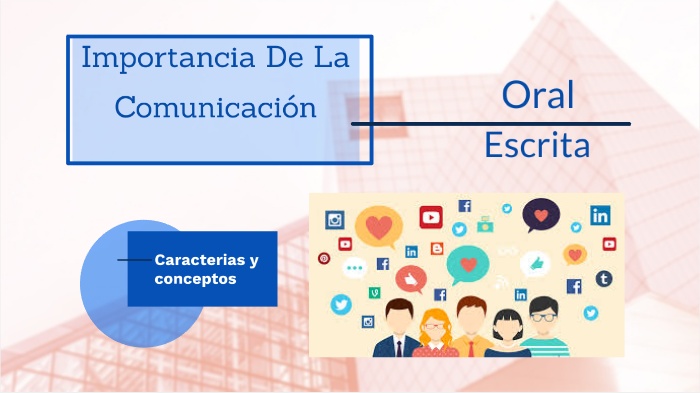 Importancia De La Comunicación Oral Y Escrita By Carmen Yumbo On Prezi