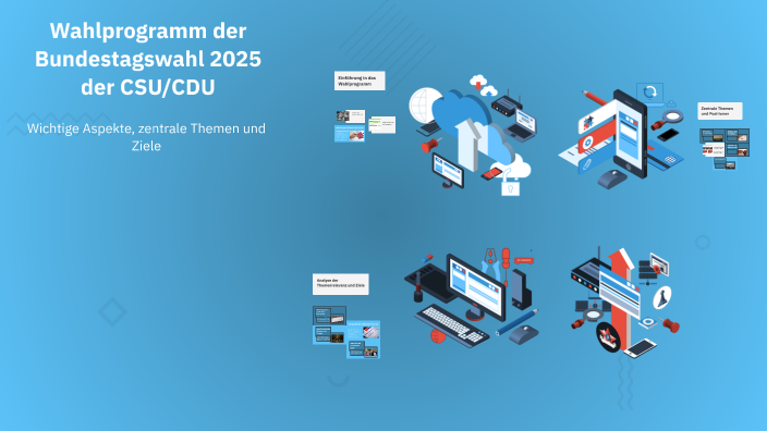Wahlprogramm Wahlprogramm der Bundestagswahl 2025 der CSU/CDU by david walter on Prezi
