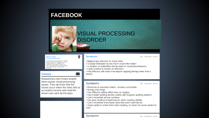 Visual Processing Disorder by sherah sipe on Prezi