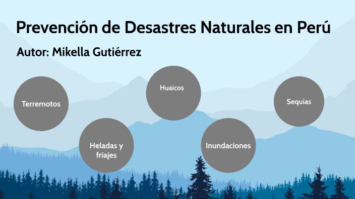 Prevención De Desastres Naturales En Perú By Mikella Valeska GutiïÉrrez SÁnchez On Prezi 