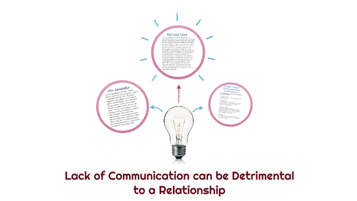 Lack Of Communication Can Be Detrimental To A Relationship By Mikaela Lemon