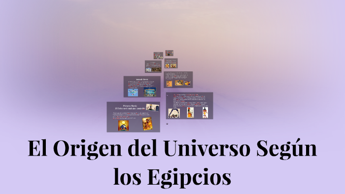 El Origen Del Universo Segun Los Egipcios By Yasmin Monterroso On