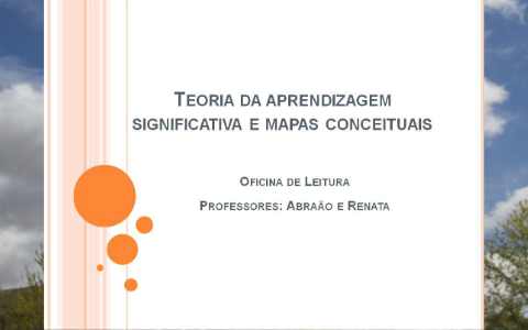 Teoria Da Aprendizagem Significativa E Mapas Conceituais By Renata ...