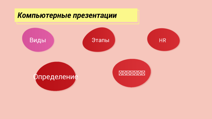 Фрагмент компьютерной презентации