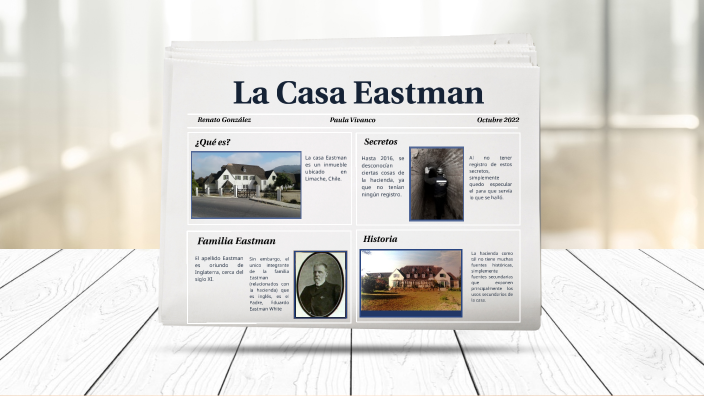 La Casa Eastman by Renato Gonzalez on Prezi