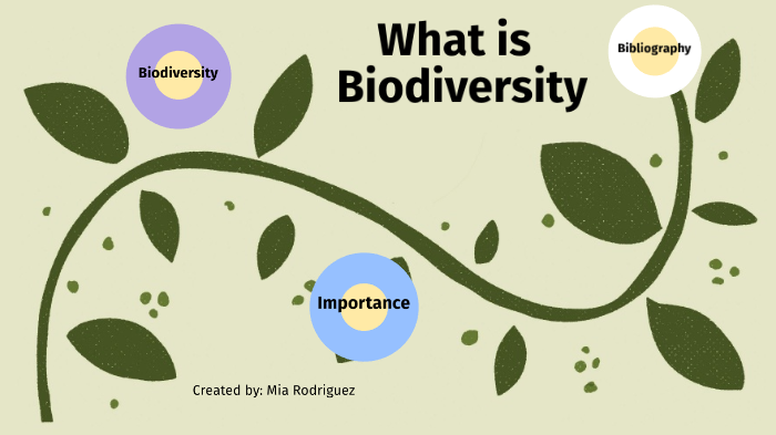 What is Biodiversity by Mia R. on Prezi