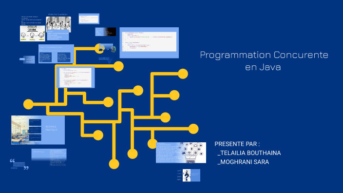 Exposé de Programmation Concurente en Java by BOUTHAINA TELAILIA on Prezi