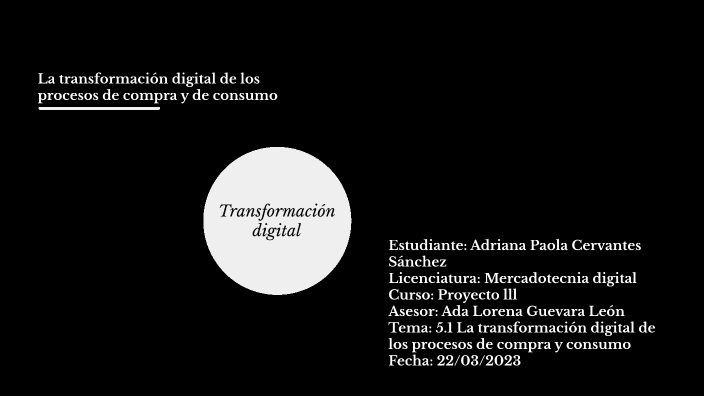 La Transformación Digital De Los Procesos De Compra Y De Consumo By Paola Cervantes 7172