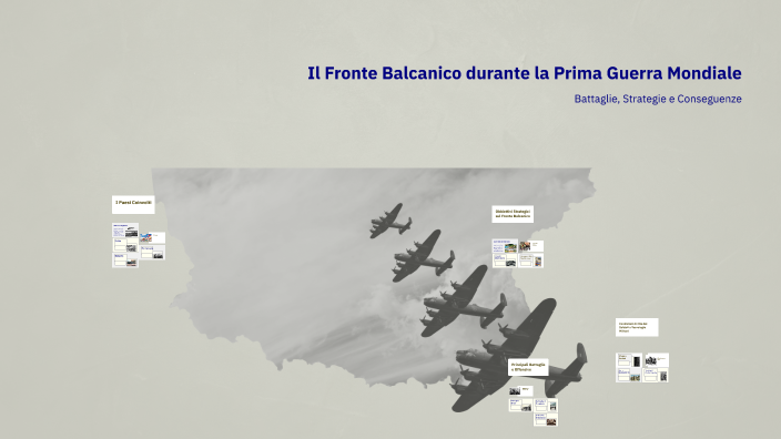 Frontul Balcanic Il Fronte Balcanico durante la Prima Guerra Mondiale by Tommaso ...